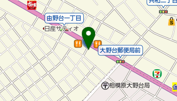 日産神奈川Carスクエア相模原の地図画像