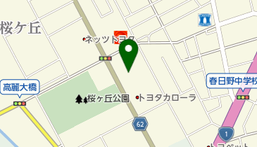 神奈川ダイハツ販売ダイハツショップダイハツ平塚桜ヶ丘の地図画像