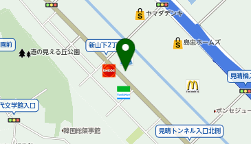 神奈川ダイハツ販売新山下店の地図画像