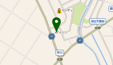 神奈川ダイハツ販売綾瀬店の地図画像