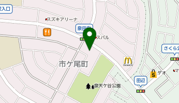 スズキ自販神奈川青葉中古車センターの地図画像