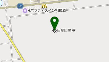 日産自動車相模原部品センターの地図画像