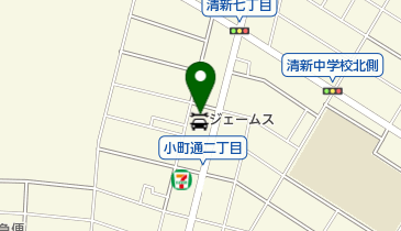 ジェームス相模原店の地図画像