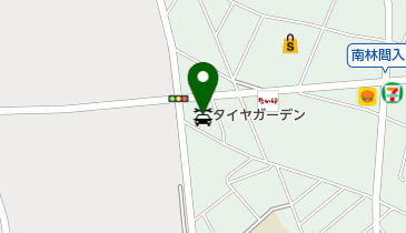 タイヤガーデン座間の地図画像