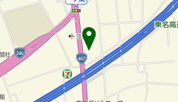 タイヤサービス大和店の地図画像