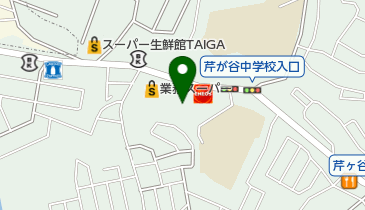 タイヤガーデンステーションスタシオンせりがやの地図画像