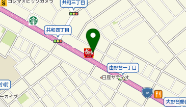 タイムズカー淵野辺16号店の地図画像