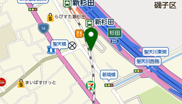 日産レンタカー新杉田駅前店の地図画像
