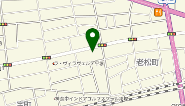 SB湘南平塚店の地図画像