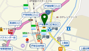 銀だこまるい食遊館戸塚店の地図画像