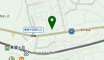 銀だこ希望ヶ丘ドライブイン店の地図画像