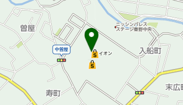 天丼てんやイオン秦野SC店の地図画像