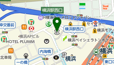 ペッパーランチ横浜天理ビル店の地図画像