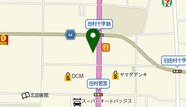 ウェンディーズファーストキッチン129平塚田村店の地図画像