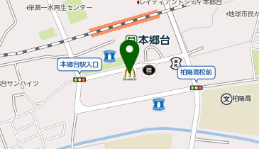 マクドナルド本郷台ピーコックストア店の地図画像