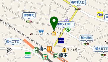 マクドナルドイオン橋本店の地図画像