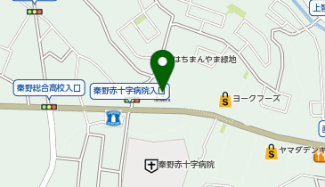 マクドナルド秦野西大竹店の地図画像