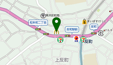 マクドナルド反町店の地図画像