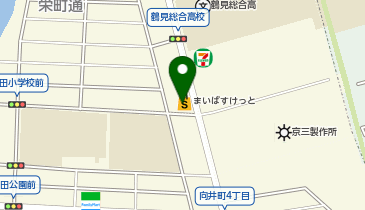 すき家鶴見総合高校前店の地図画像
