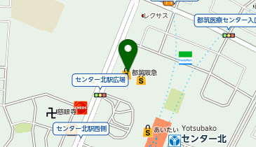 サイゼリヤモザイクモール港北店の地図画像