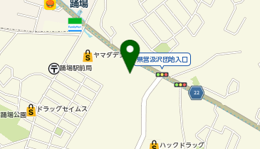 サイゼリヤサミットストア踊場駅前店の地図画像