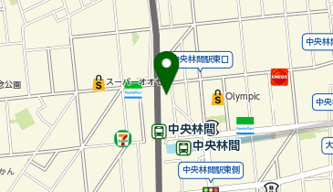 サイゼリヤ小田急マルシェ中央林間店の地図画像