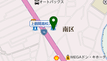 からやま相模原上鶴間店の地図画像