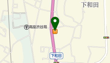 馬車道大和下和田店の地図画像