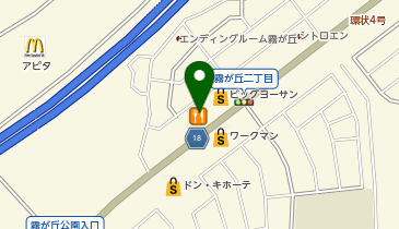 ラ・オハナ横浜霧ケ丘店の地図画像
