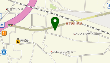 からやま川崎馬絹店の地図画像