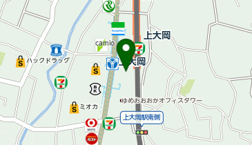 焼肉トラジ上大岡店の地図画像