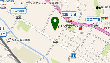 牛角焼肉食堂イオン天王町店の地図画像