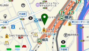 牛かつもと村横浜ジョイナス店の地図画像