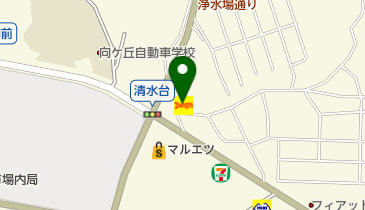 デニーズ川崎菅生店の地図画像
