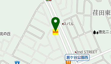 デニーズ港北ニュータウン店の地図画像