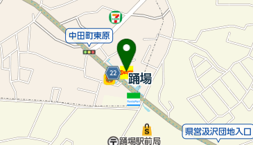 デニーズ中田町店の地図画像