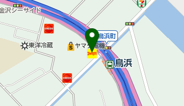 デニーズ金沢富岡店の地図画像