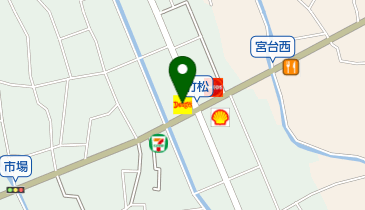 デニーズ南足柄店の地図画像