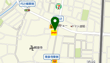 デニーズ大和渋谷店の地図画像