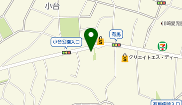 神乃珈琲川崎有馬店の地図画像