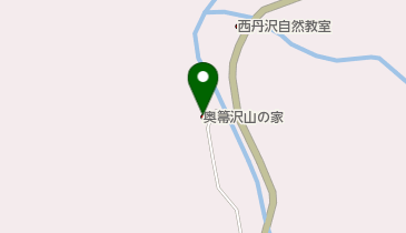 奥箒沢山の家の地図画像