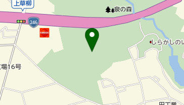 泉の森の地図画像