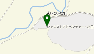フォレストアドベンチャー・小田原の地図画像