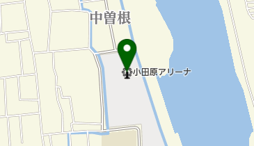 小田原市総合文化体育館小田原アリーナの地図画像