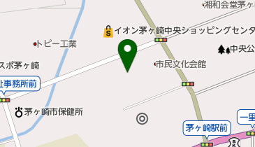 茅ヶ崎市総合体育館の地図画像