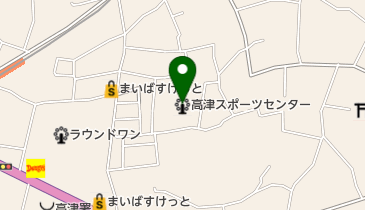 高津スポーツセンターの地図画像