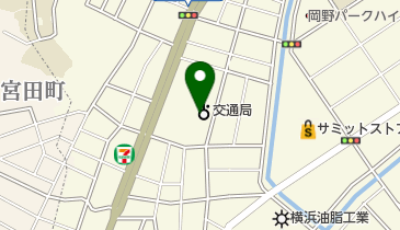 横浜市西スポーツセンターメインアリーナの地図画像