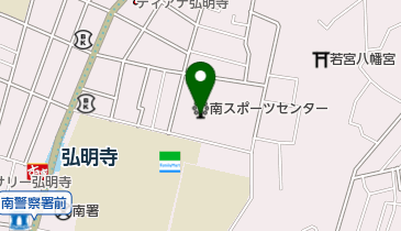 横浜市南スポーツセンターの地図画像