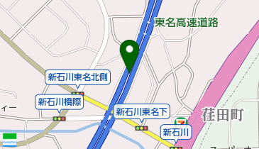 横浜市新石川スポーツ会館体育室の地図画像