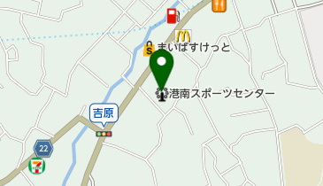 横浜市港南スポーツセンターの地図画像